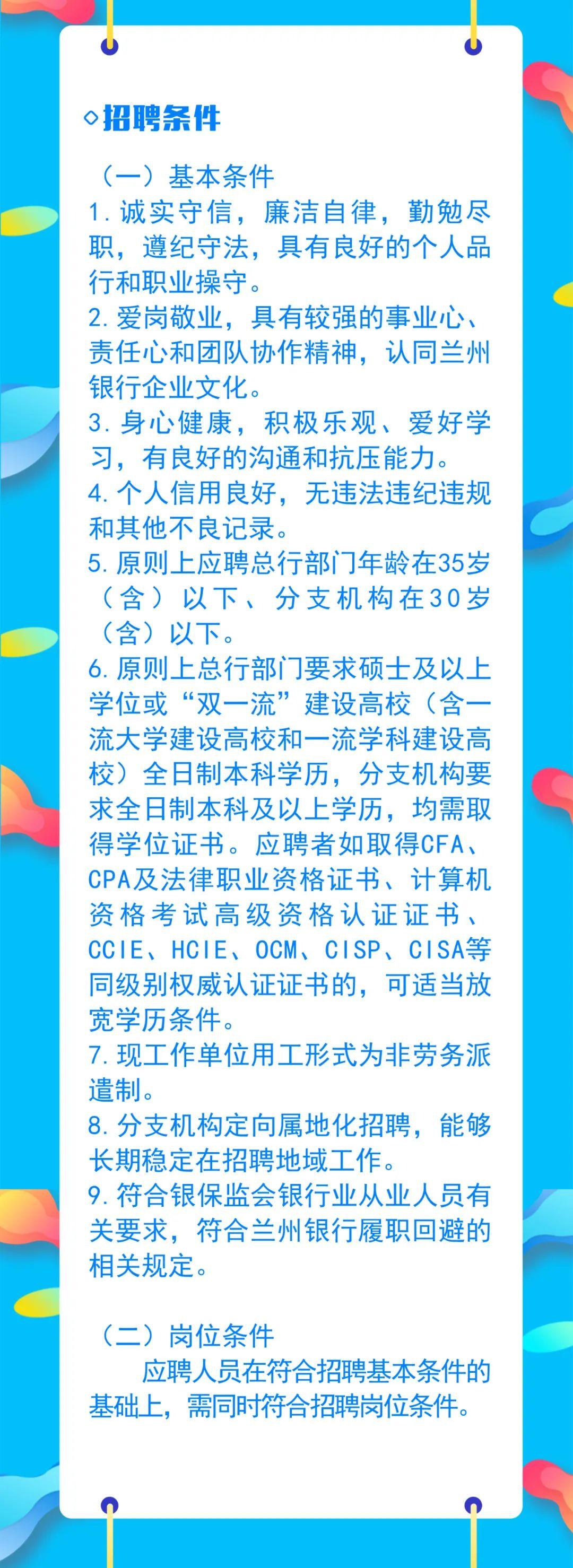 银行最新招聘资讯发布